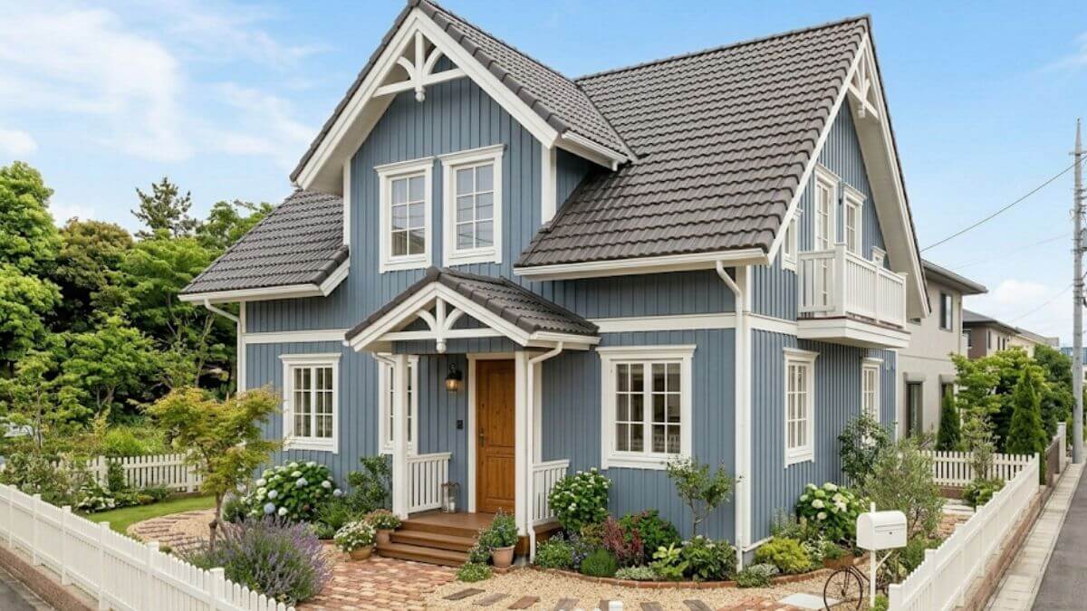 日本における北欧風の住宅の例